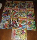 Amazing Spider-Man 135-146 & 157 Marvel Bronze Age Comic Lot - Punisher Cover