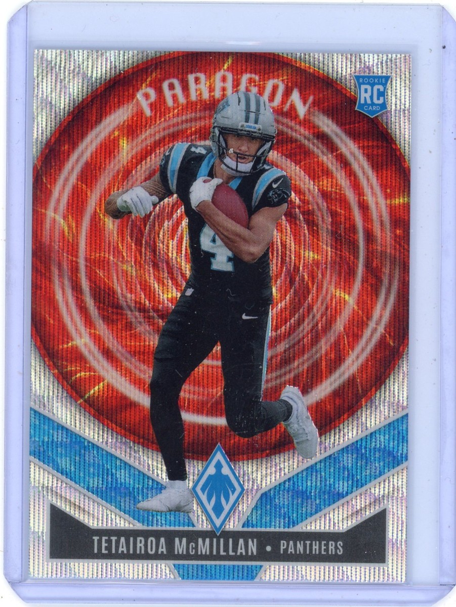 Tetairoa McMillan 2025 Panini Phoenix Paragon Silver Wave #16