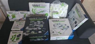 GraviTrax Kugelbahn Konvolut Starter Set+Starter Set Vertical + 7 x Erweiterung