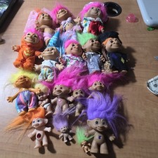 Russ Vintage Troll Doll Lot Of 17