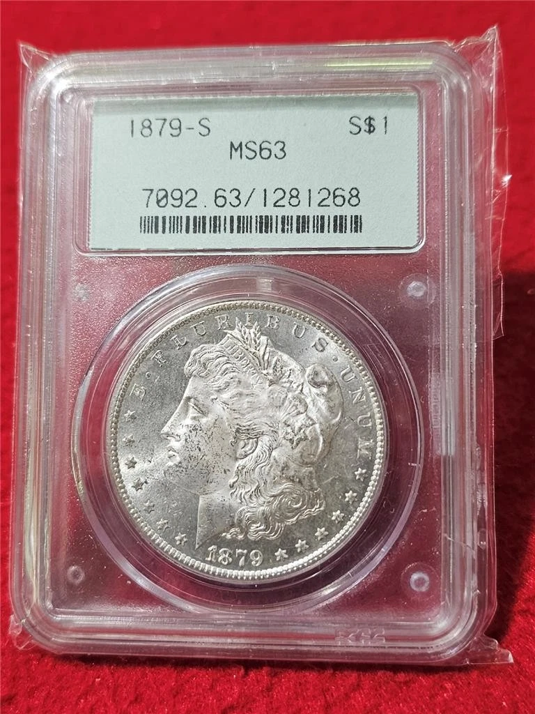 1879 Grade MS 63 Morgan US Dollars for sale | eBay