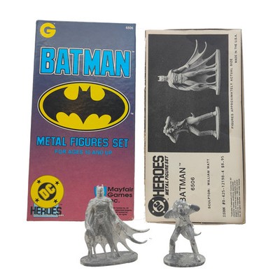 Batman und Joker DC Heroes Mayfair Spiele Metall Figuren Set