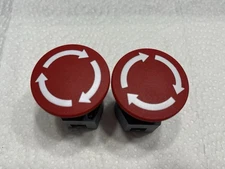 (Lot of 2)- EAO 704.075.2  Emergency Stop Switch Actuators Switzerland