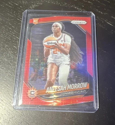 Aneesah Morrow 2025 Panini Prizm Aneesah Morrow #79 Red
