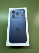 Apple iPhone 17 Pro Max 256GB Blue EMPTY BOX ONLY Original OEM Retail Packaging