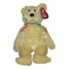 Ty Beanie Baby Sherbet yellow - MWMT (Bear 2002)