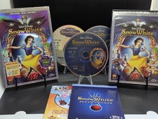Snow White and the Seven Dwarfs Diamond Ed. 3 Disc Set Blu-ray/DVD W/Slipcover