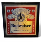 Vintage 1979 Budweiser King of Beers Lighted Wall Sign Clock Bar Man Cave 13.5”