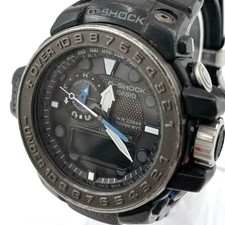 G SHOCK GWN-1000C Gulf Master Watch All Black Timepiece