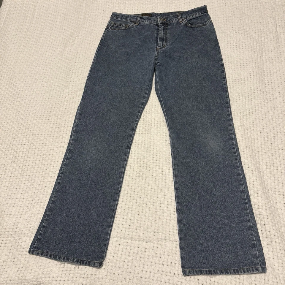 Loro Piana LUXURY Women's Regular Fit Denim Blue Jeans Size 42 EU MADE IN ITALY - Image 2 of 4