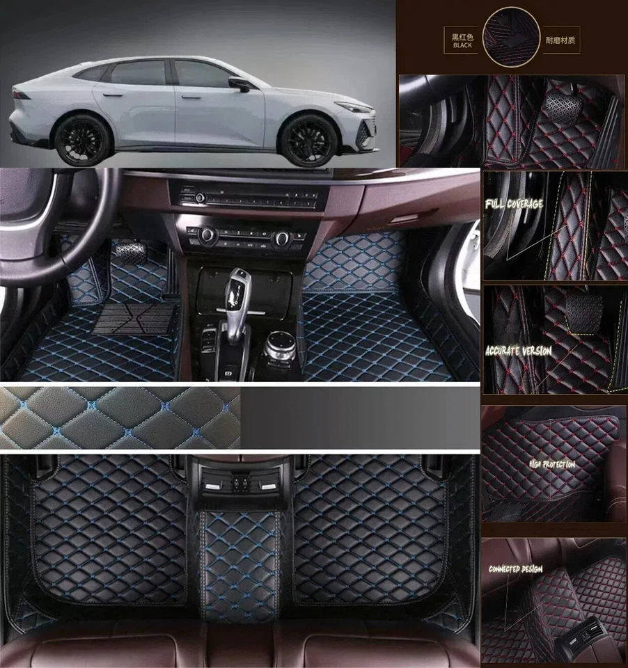 Custom Dodge All Models Car Floor Mats Waterproof Carpets - Imagem 4 de 4