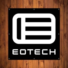 EOTECH OPTICS VINYL BANNER 5’ X 5’ LARGE BANNER CUSTOM LOGO