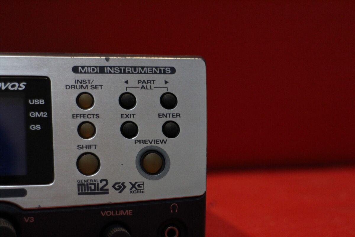 USED Roland Edirol SD-90 Studio Canvas MIDI Sound Module USED Roland Edirol SD-90 Studio Canvas MIDI Sound Module