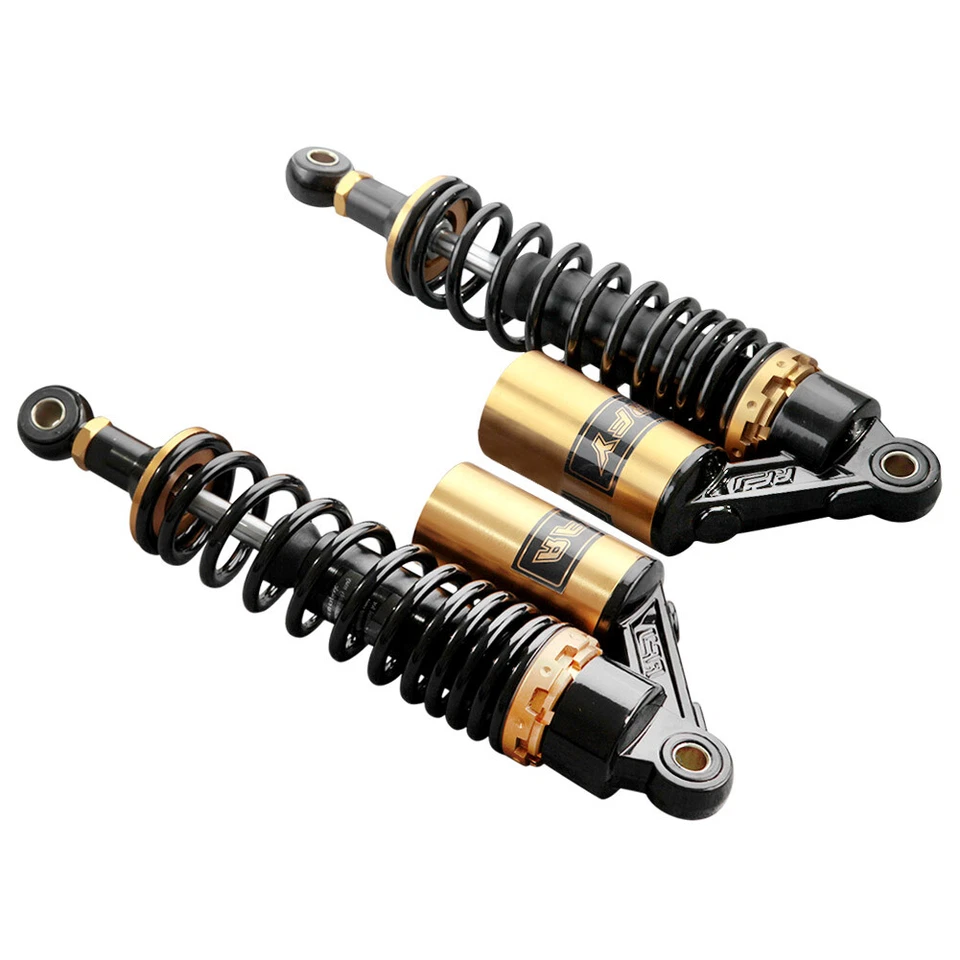 320mm 12.5" Rear Adjustable Air Shock Absorbers For Honda TRX250R 400ER 450R Foto 3 de 4