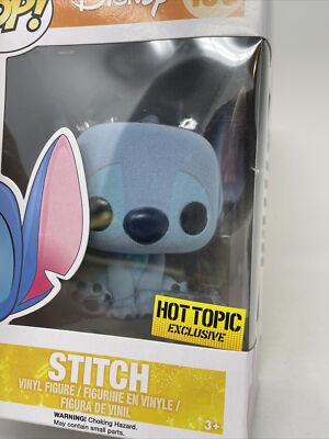 Funko Pop! Disney Hot Topic Exclusive Flocked Stitch 159 with