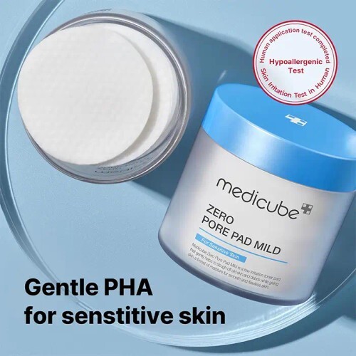 MEDICUBE Null Poren Pad mild (für empfindliche Haut) reduziert Poren # UK VERSAND # - Bild 2 von 5