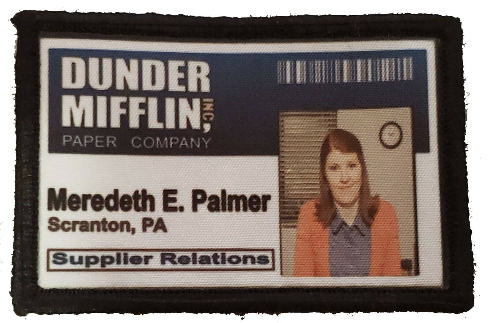  Dunder Mifflin Inc - The Office Embroidered Patch - 2x3  (Iron-On)