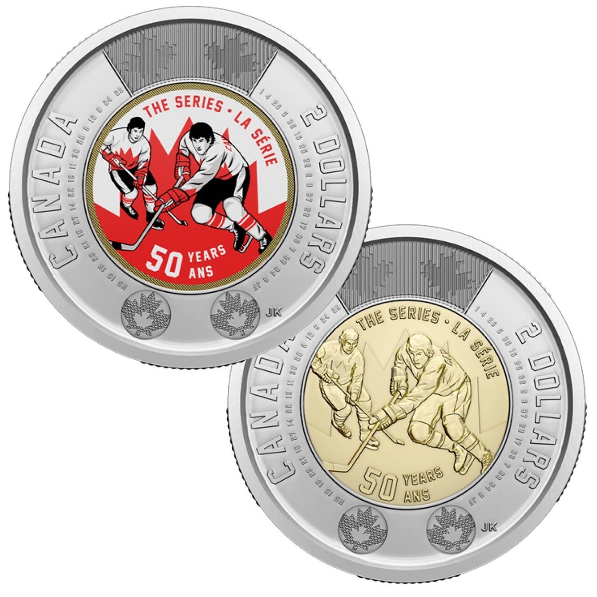2022 Canada Hockey Summit Series $2 Toonie Color / Non-Colour 2