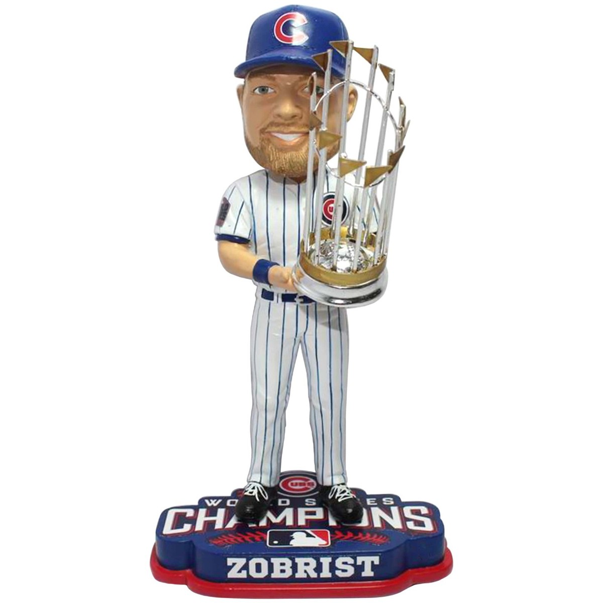 Ben Zobrist Chicago Cubs 2016 World Series Bobblehead Wrigley