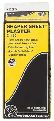 Woodland Shaper Sheet Plaster - Model Railroad Scratch Supply - #c1180