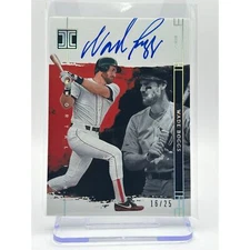 2024 Panini Impeccable Wade Boggs Immortal Ink Silver Auto /25 SP Boston Red Sox