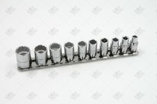 Sk Hand Tools 10pc 14in Dr 12pt Chrome Socket Set Made Lifetime Warranty