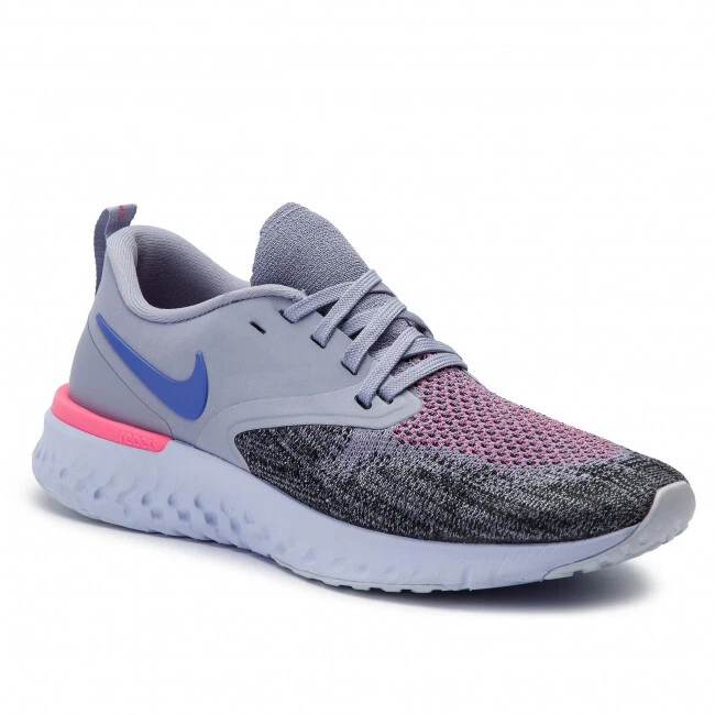 Women's odyssey react 2 flyknit 2025 running shoes - indigo haze