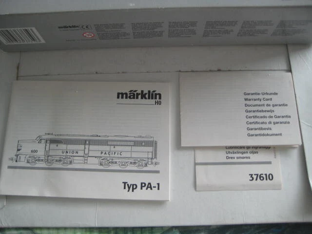 Marklin H0 37610 Union Pacific Diesel Locomotive w/sound effects - LNIB Era III - Image 3 of 4