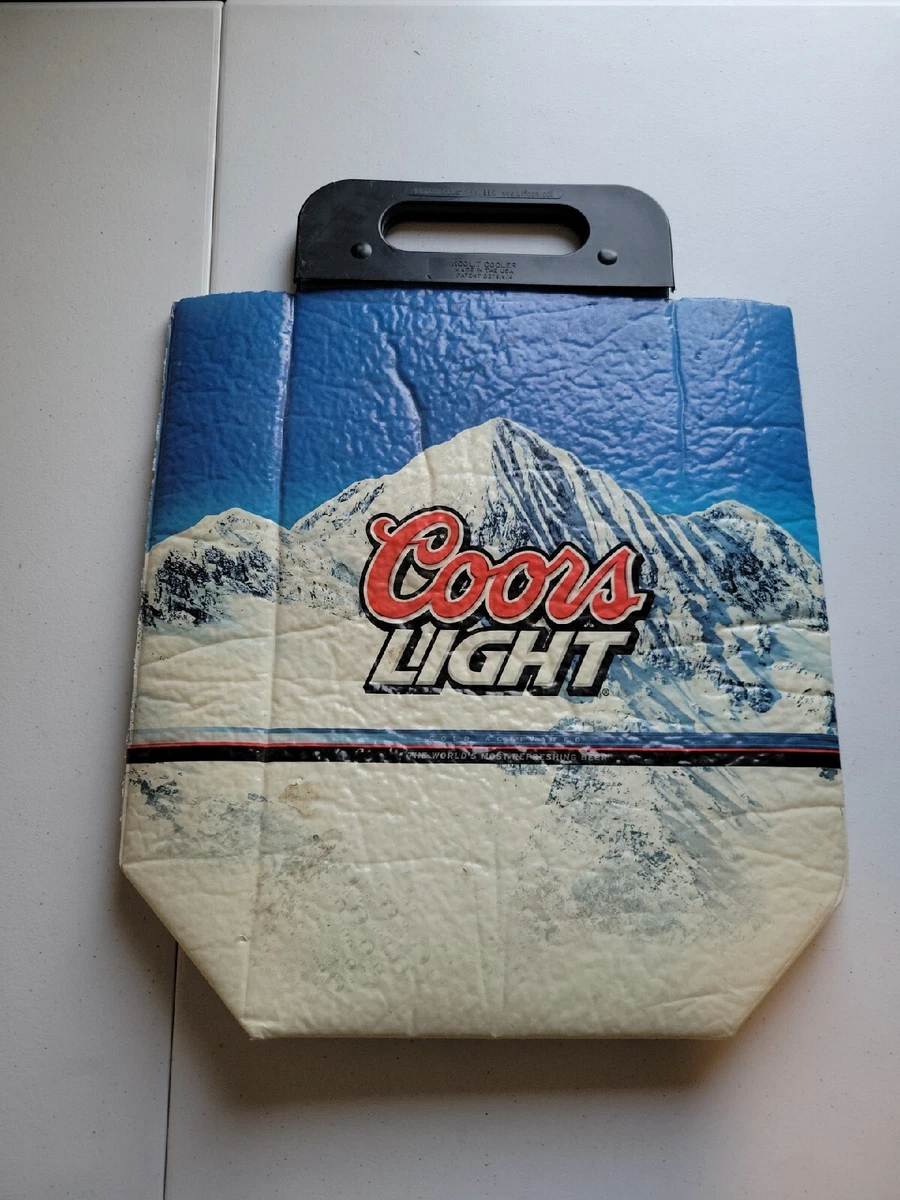 Coors Light Beer Official KOOLIT COOLER Tote Bag w Handle USA Brewery  Vintage