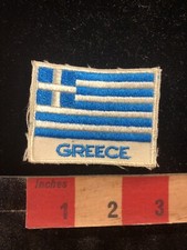 Greek Flag Themed GREECE Patch - Version 5 95AH