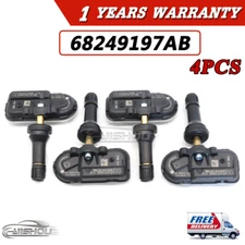 4X TPMS 68249197AA For 2014-18 DODGE RAM 1500 2500 3500 TIRE PRESSURE SENSOR NEW