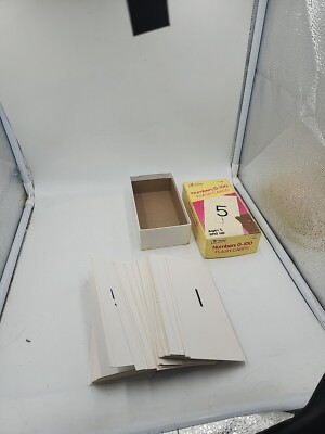 Trend  Numbers  0-100 Flash Cards T-1649 1986
