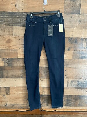 Lucky Brand Jeans Sasha Super Skinny Power Stretch Mid-Rise Blue Size 8/29 NWT