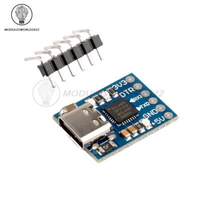 1-10PCS CP2102 USB Type-C to TTL Module 6Pin Serial Converter UART STC R/ FT232