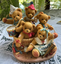 CHERISHED TEDDIES - 5 YEAR ANNIVERSARY FIGURINE - STRIKE UP THE BAND