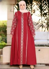 Bohemian Spirit Egyptian Kaftan for Women, Egyptian Marasy Cotton, Made in Egypt