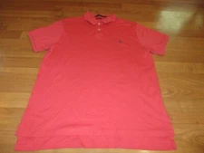 VERY NICE MENS POLO RALPH LAUREN CUSTOM FIT POLO SHIRT SIZE L LARGE