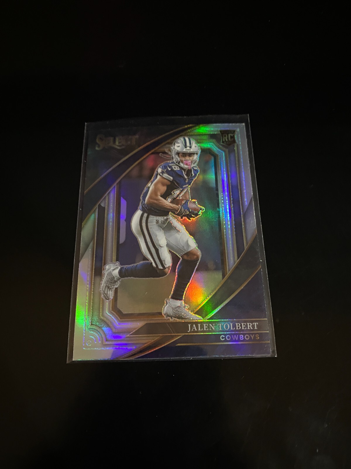 Jalen Tolbert 2022 Select Suite Level Silver Prizm RC Cowboys 303 PWE