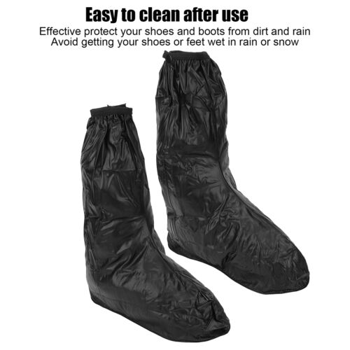 Waterproof Rain Shoe Covers Prevent Slip Snow Shoe Protectors Rain Boots Ove FST - Picture 1 of 33