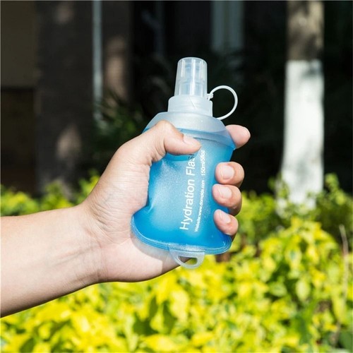 500ML 250ML 150ML Folding Water Bottle Collapsible Soft Flask TPU For Cycling - Picture 8 of 15