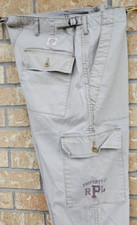VTG Polo Jeans Company 1967 Ralph Lauren Military Cargo Mens Khaki Pant 34X30