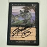 1x Signed Battlefield Percher [Nemesis] Magic MTG LP FREE SHIPPING