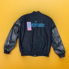 Vintage 1994 PAGEMASTER “Horror” Movie Promo Cast & Crew Sichel Varsity Jacket L