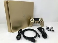 Sony 3002191 PlayStation 4 Slim Limited Edition 1TB Gaming Console - Gold