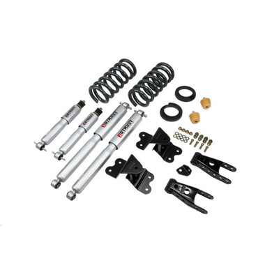 Belltech 686SP Front & Rear Drop Lowering w Performance Shocks for 88-98 C1500