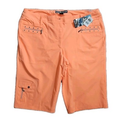 NWT Jamie Sadock Golf Knee Capri Shorts - Passion (81337) Size 18