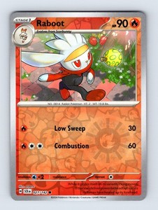 raboot pokemon card value - 33/202 - Sword & Shield Stage 1 Raboot 027/198, Chilling Reign 2021
