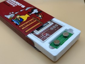 Nintendo Game & Watch MARIO'S CEMENT FACTORY ML-02 1983 New Old Stock