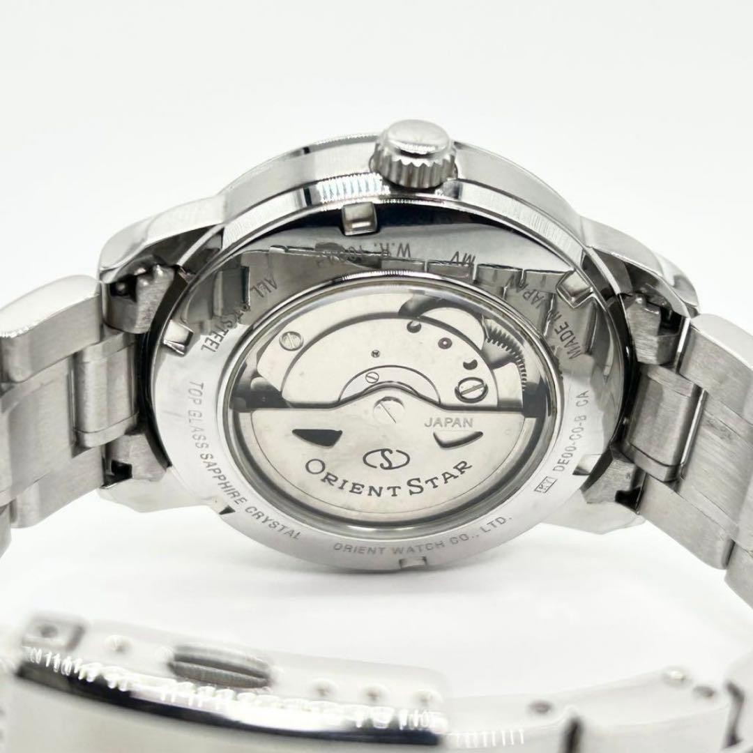ORIENT STAR Retrograde Automatic Watch Silver Blu… - image 7