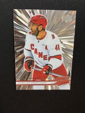 25-26 UD Series 2 Hockey Outburst Silver Parallel 282 Jordan Martinook